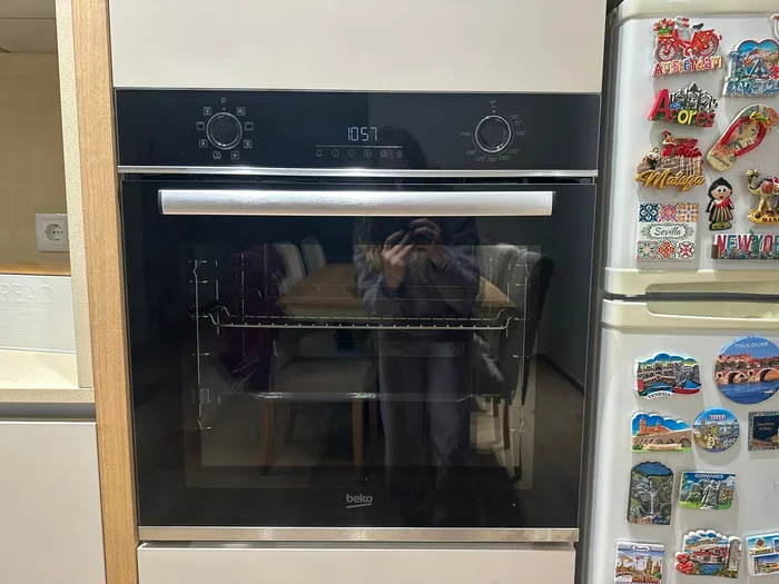 Forno Beko encastre instalado Amarante